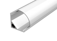 Varton Алюминиевый. профиль для LED ленты с рассеивателем опал угловой 2000х16х16 мм (максимальная ширина ленты 10 мм) V4-R0-70.0001.KIT-0203 фото