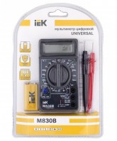IEK Мультиметр цифровой Universal M830B TMD-2B-830 фото