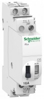 Schneider Electric Acti 9 iTLs Реле импульсное с сигнализацией 16A 1НО 230В A9C32811 фото