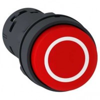 Schneider Electric XB7 Кнопка 22мм красная с выступающим толкателем с маркировкой О XB7NL4532 фото