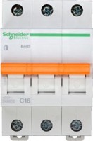 Schneider Electric Домовой ВА63 Автоматический выключатель 3P 16A (C) 4.5kA 11223 фото