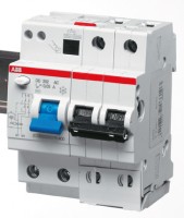 ABB Выключатель автоматический дифференциального тока 4мод. DS202 AC-C10/0,03 2CSR252001R1104 фото