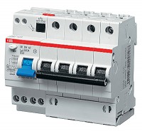 ABB Выключатель автоматический дифференциального тока 6мод. DS204 AC-C10/0,03 2CSR254001R1104 фото