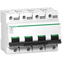 Schneider Electric Acti 9 C120N Автоматический выключатель 4P 80A (C) 10kA (6мод) A9N18372 фото