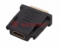 REXANT Переходник штекер DVI-I - гнездо HDMI 17-6811 фото