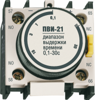 IEK Приставка ПВИ-23 задержка на выкл. 0,1-3сек. 1з+1р KPV20-11-3 фото