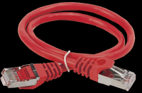 IEK ITK Коммутационный шнур (патч-корд), кат.5Е FTP, 1,5м, красный PC04-C5EF-1M5 фото