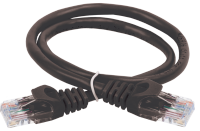 IEK ITK Коммутационный шнур (патч-корд), кат.5Е UTP, 0,5м, черный PC09-C5EU-05M фото