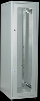 IEK LINEA E ITK Шкаф LINEA E 42U 600х800мм двери 2шт стеклянные и металлические серый LE35-42U68-GM фото