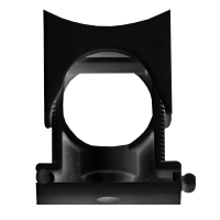 DKC Держатель раздвижной с крышкой DN 23-29 мм, полиамид, цвет чёрный PASW2329N фото