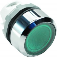 ABB MP2-21G Кнопка зеленая с фикс. с подсветкой ( корпус) 1SFA611101R2102 фото