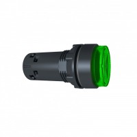 SE XB7 Кнопка 22мм 24В зеленая с подсветкой XB7NW33B1 фото