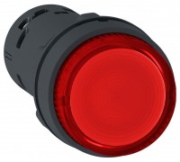 SE XB7 Кнопка 22мм 24В красная с подсветкой XB7NW34B1 фото