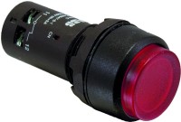 ABB CP3-13R-01 Кнопка с подсветкой красная 220В AC/DC с выступ.клавишей б/фикс.1НЗ 1SFA619102R1341 фото