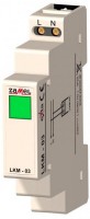 Zamel Сигнализатор световой зеленый 230VAC IP20 на DIN рейку LKM-03-20 фото