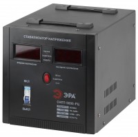 ЭРА СНПТ-5000-РЦ Стабилизатор напряжения переносной, ц.д., 100-260В/220В, 5000ВА Б0035297 фото