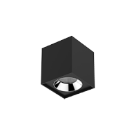 Varton Светодиодный светильник DL-02 Cube накладной 100х110 мм 12 Вт 4000 K 35° RAL9005 черный муар V1-R0-T0360-20000-2001240 фото
