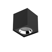 Varton Светодиодный светильник DL-02 Cube накладной 125х135 мм 20 Вт 4000 K 35° RAL9005 черный муар V1-R0-T0360-20000-2002040 фото