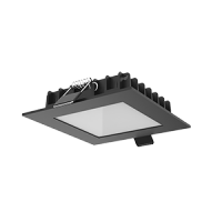 Varton Светодиодный светильник DL-03 квадратный встраиваемый 110x110x25 мм 12 Вт 4000 K IP54/IP44 RAL9005 черный муар V1-R0-T0354-10000-4401240 фото