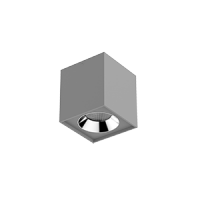 Varton Светодиодный светильник DL-02 Cube накладной 100х110 мм 12 Вт 4000 K 35° RAL7045 серый муар V1-R0-H0360-20000-2001240 фото