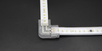 Varton Соединитель жесткий пластиковый L-образный для ленты AC230V IP20 (упаковка 10 шт) V4-R0-00.0049.STR-0001 фото
