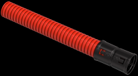 IEK Труба гофрированная двустенная ПНД d=40мм красная (100м) CTG12-040-K04-100-R фото