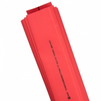 EKF PROxima Термоусаживаемая трубка ТУТ нг 20/10 красная в отрезках по 1м tut-20-r-1m фото