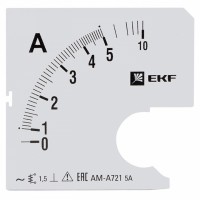 EKF Шкала сменная для A721 5/5А-1,5 PROxima s-a721-5 фото