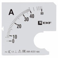 EKF PROxima Шкала сменная для A721 40/5А-1,5 s-a721-40 фото