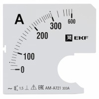 EKF PROxima Шкала сменная для A721 300/5А-1,5 s-a721-300 фото