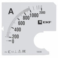 EKF Шкала сменная для A961 1000/5А-1,5 PROxima s-a961-1000 фото