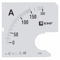 EKF Шкала сменная для A961 150/5А-1,5 PROxima s-a961-150 фото