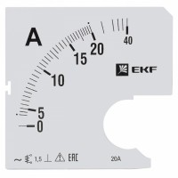 EKF Шкала сменная для A961 20/5А-1,5 PROxima s-a961-20 фото