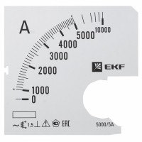 EKF Шкала сменная для A721 5000/5А-1,5 PROxima s-a721-5000 фото