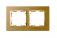 Simon S82 Concept Матовое золото, Рамка 2-я 8200627-095 фото