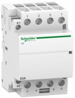 Schneider Electric Acti 9 iCT63A Контактор модульный 4НО 24В АС 50Гц A9C20164 фото