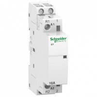Schneider Electric Acti 9 iCT16A Контактор модульный 1НО 1НЗ 24В АС 50Гц A9C22115 фото