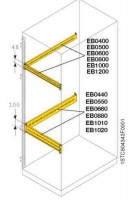ABB Профиль L=400 H=48 для монтажа аксессуаров(2шт) EB0400 фото