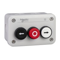 Schneider Electric Пост кнопочный пустой 2 кнопки бел/красн XALE3251 фото
