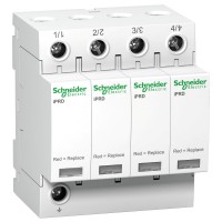 Schneider Electric Acti 9 Smartlink УЗИП Т2 iPRD 40r 40kA 350В 4P сигнал A9L40401 фото