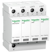Schneider Electric Acti 9 Smartlink УЗИП Т2 iPRD 65r 65kA 350В 3P +N сигнал A9L65601 фото