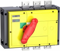 Schneider Electric Compact INS/INV Выключатель-разъединитель INS800 3P красная рукоятка/желтая панель 31344 фото