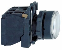 Schneider Electric XB5 Кнопка 22мм 230-240В с подсветкой, белая (XB5AW31M5) XB5AW31M5 фото