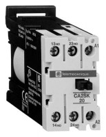Schneider Electric Auxiliary contactors Промежуточное реле 2НО, цепь управления 380В 50/60Гц, винтовой зажим CA2SK20Q7 фото