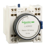 Schneider Electric Contactors D Дополнительный контактный блок с выдержкой времени 0.1…3с (LADR03) LADR03 фото