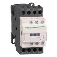 Schneider Electric Contactors D Контактор 4P (4НО), АС1 32А, НО+НЗ, 24В DС, 2.4 Вт, ограничитель перенапряжения LC1DT32BL фото