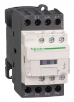Schneider Electric Contactors D Контактор 4P (4НО), АС1 40А, НО+НЗ, 24В DС, ограничитель перенапряжения LC1DT40BD фото