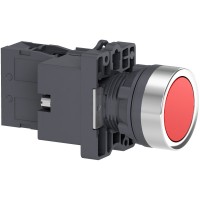 Schneider Electric Кнопка с подсветкой LED, 24В,красная,1НO XA2EW34B1 фото