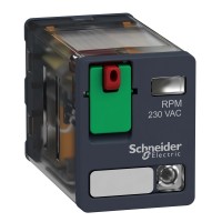 Schneider Electric Реле 2CO LED 24В AC RPM22F7 RPM22F7 фото