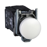 SE Сигнальная лампа 22мм с трансформ.пит белая XB4BV31 XB4BV31 фото